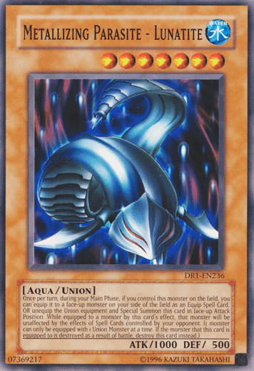 Metallizing Parasite - Lunatite [DR1-EN236] Common - Josh's Cards