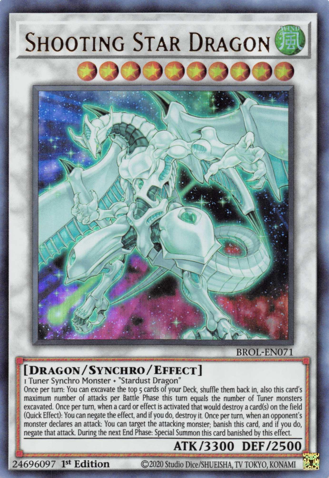 Shooting Star Dragon [BROL-EN071] Ultra Rare - Josh's Cards