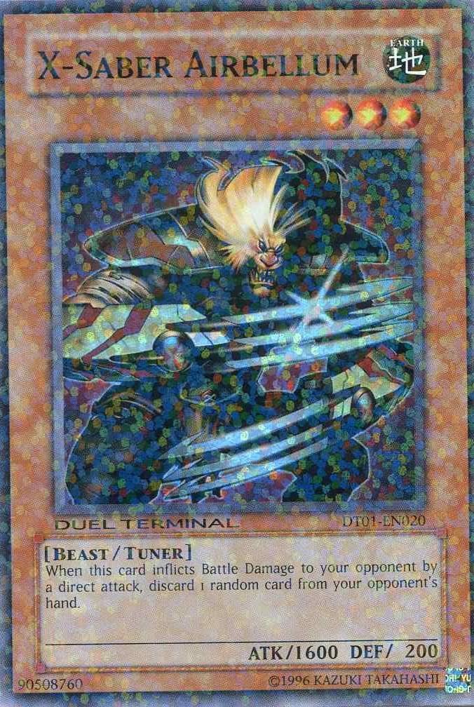 X-Saber Airbellum [DT01-EN020] Super Rare - Josh's Cards