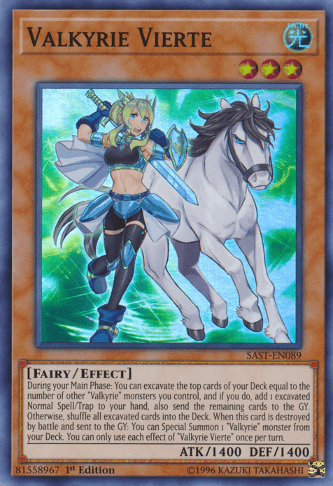 Valkyrie Vierte [SAST-EN089] Super Rare - Josh's Cards