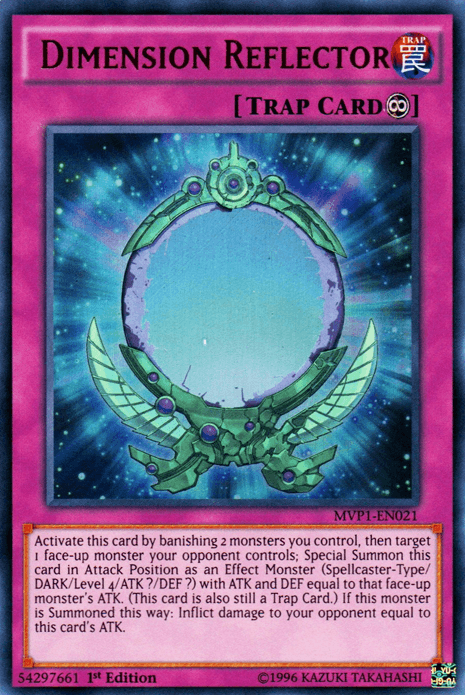 Dimension Reflector [MVP1-EN021] Ultra Rare - Josh's Cards