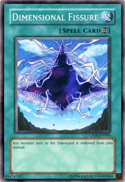 Dimensional Fissure [CP08-EN004] Super Rare - Josh's Cards