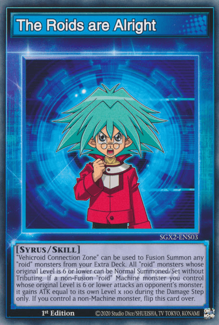 The Roids are Alright [SGX2-ENS03] Common - Josh's Cards