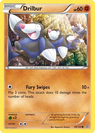 Drilbur 089/160 - XY  Primal Clash