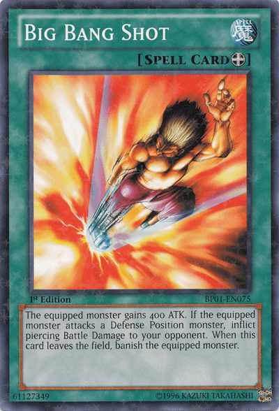 Big Bang Shot [BP01-EN075] Starfoil Rare - Josh's Cards