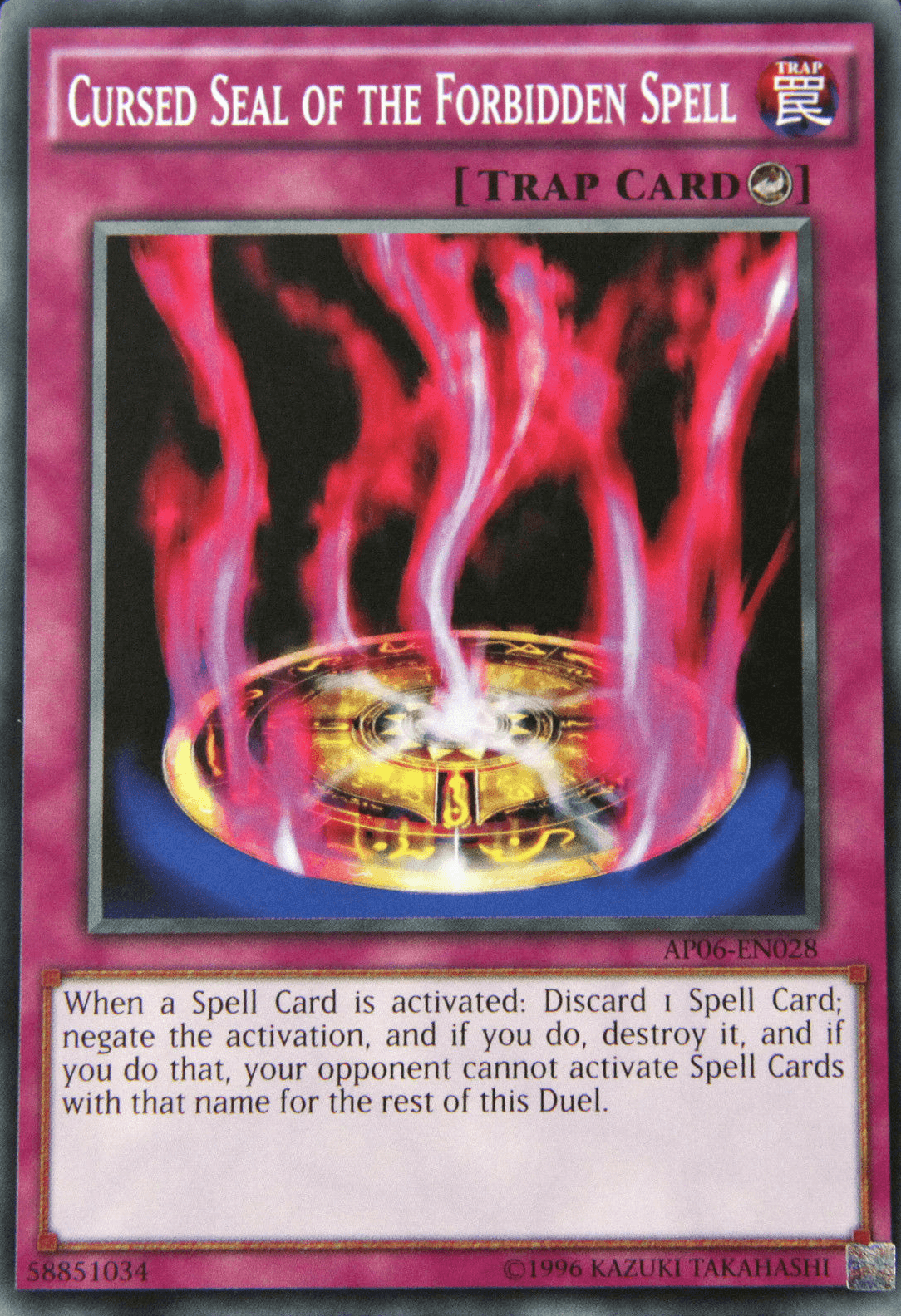 Cursed Seal of the Forbidden Spell [AP06-EN028] Common - Josh's Cards