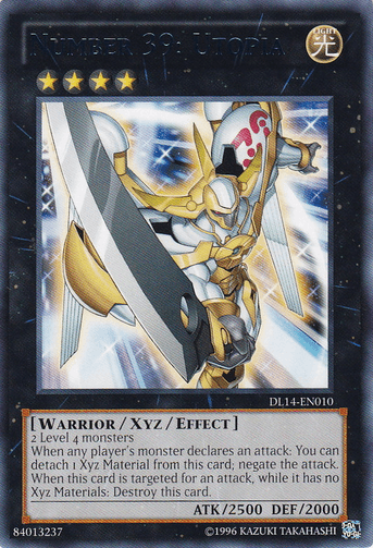 Number 39: Utopia (Blue) [DL14-EN010] Rare - Josh's Cards
