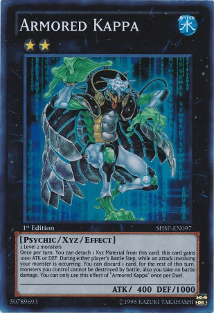Armored Kappa [SHSP-EN097] Super Rare - Josh's Cards