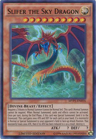 Slifer the Sky Dragon [MVP1-ENSV6] Ultra Rare - Josh's Cards