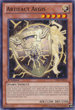 Artifact Aegis [PRIO-EN014] Common - Josh's Cards