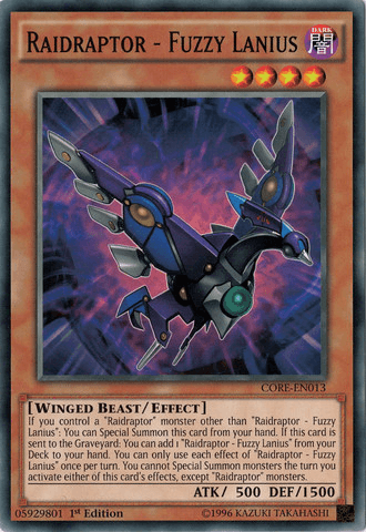Raidraptor - Fuzzy Lanius [CORE-EN013] Common - Josh's Cards