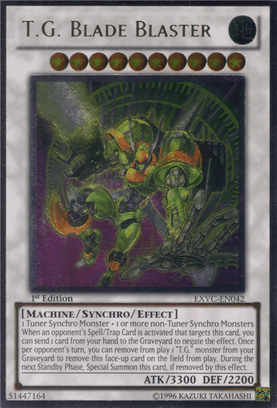T.G. Blade Blaster [EXVC-EN042] Ultimate Rare - Josh's Cards
