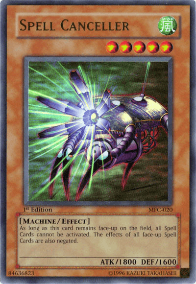 Spell Canceller [MFC-020] Ultra Rare - Josh's Cards