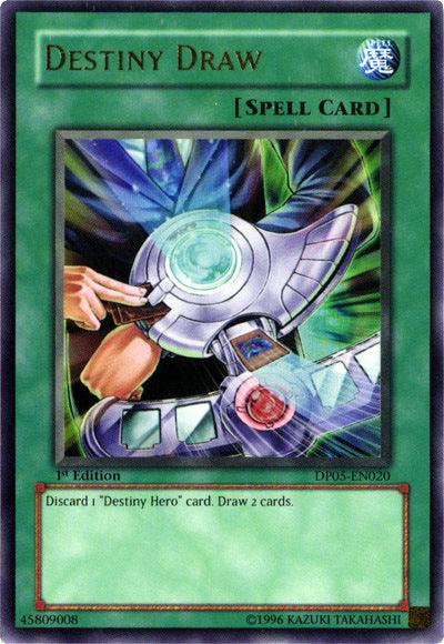 Destiny Draw [DP05-EN020] Ultra Rare - Josh's Cards