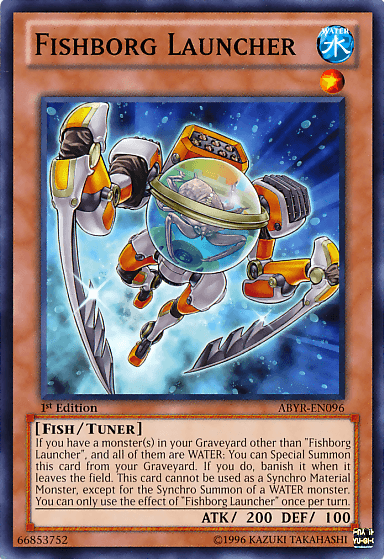 Fishborg Launcher [ABYR-EN096] Common - Josh's Cards