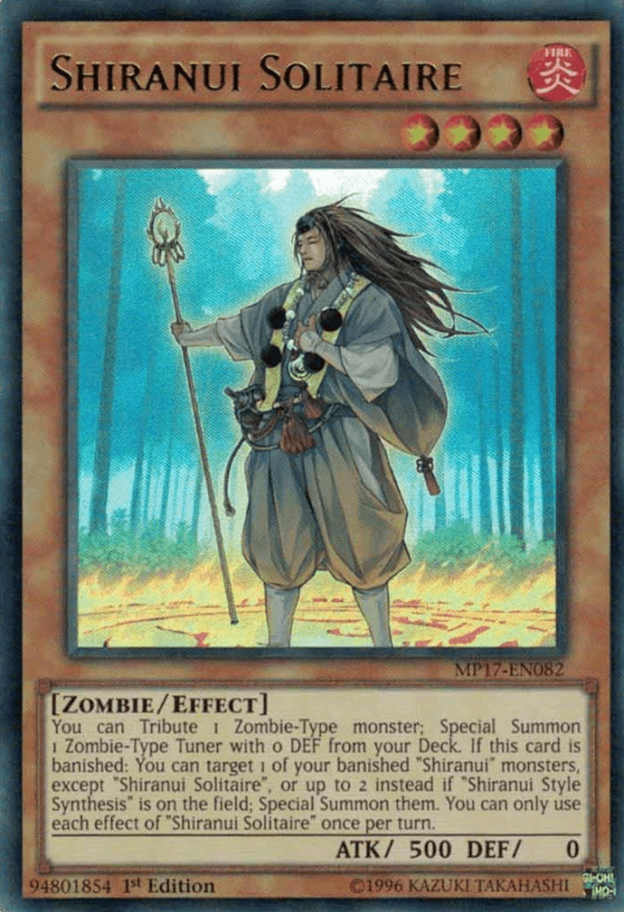 Shiranui Solitaire [MP17-EN082] Ultra Rare - Josh's Cards