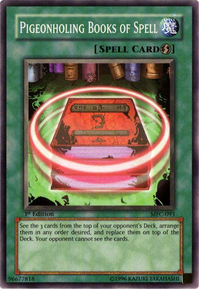 Pigeonholing Books of Spell [MFC-093] Common - Josh's Cards