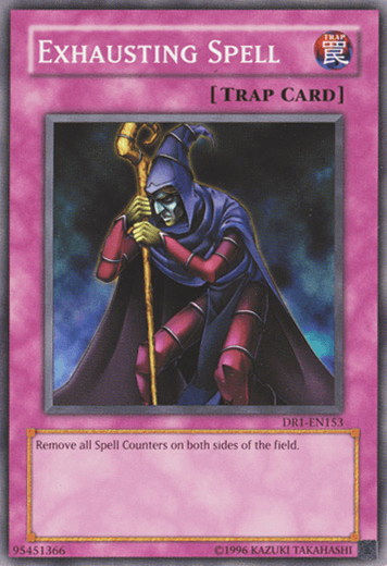 Exhausting Spell [DR1-EN153] Common - Josh's Cards