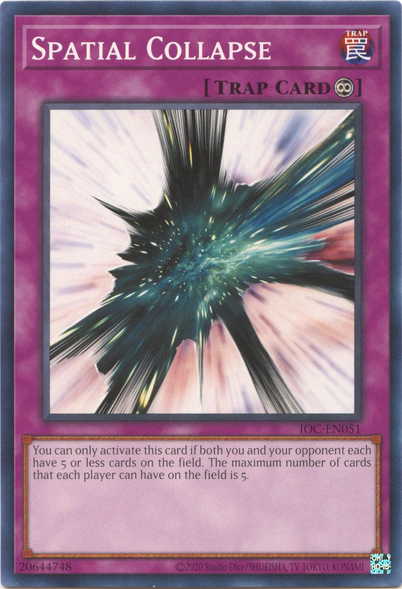Spatial Collapse (25th Anniversary) [IOC-EN051] Common - Josh's Cards