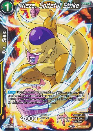Frieza, Spiteful Strike (EX07-08) [Magnificent Collection Fusion Hero] Parallel Foil