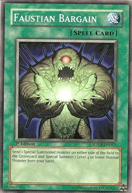 Faustian Bargain [SOVR-EN062] Common - Josh's Cards