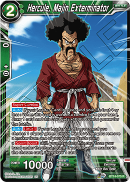 Hercule, Majin Exterminator (BT14-075) [Cross Spirits] Parallel Foil