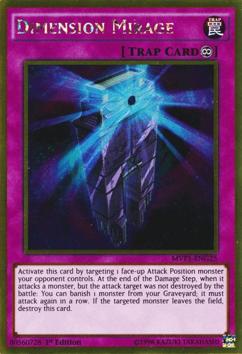 Dimension Mirage [MVP1-ENG25] Gold Rare - Josh's Cards