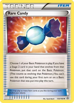 Rare Candy 135/160 - XY  Primal Clash