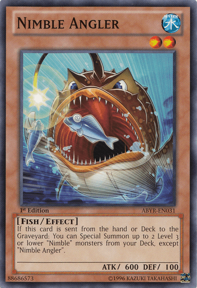 Nimble Angler [ABYR-EN031] Common - Josh's Cards