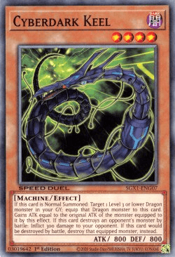 Cyberdark Keel [SGX1-ENG07] Common - Josh's Cards