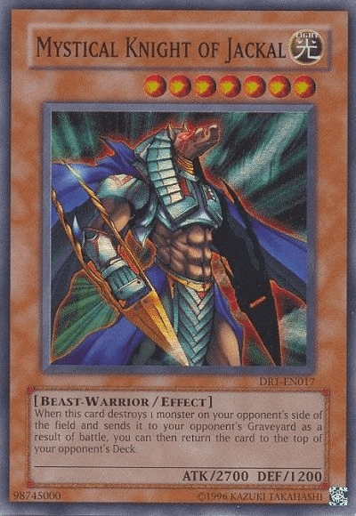 Mystical Knight of Jackal [DR1-EN017] Super Rare - Josh's Cards