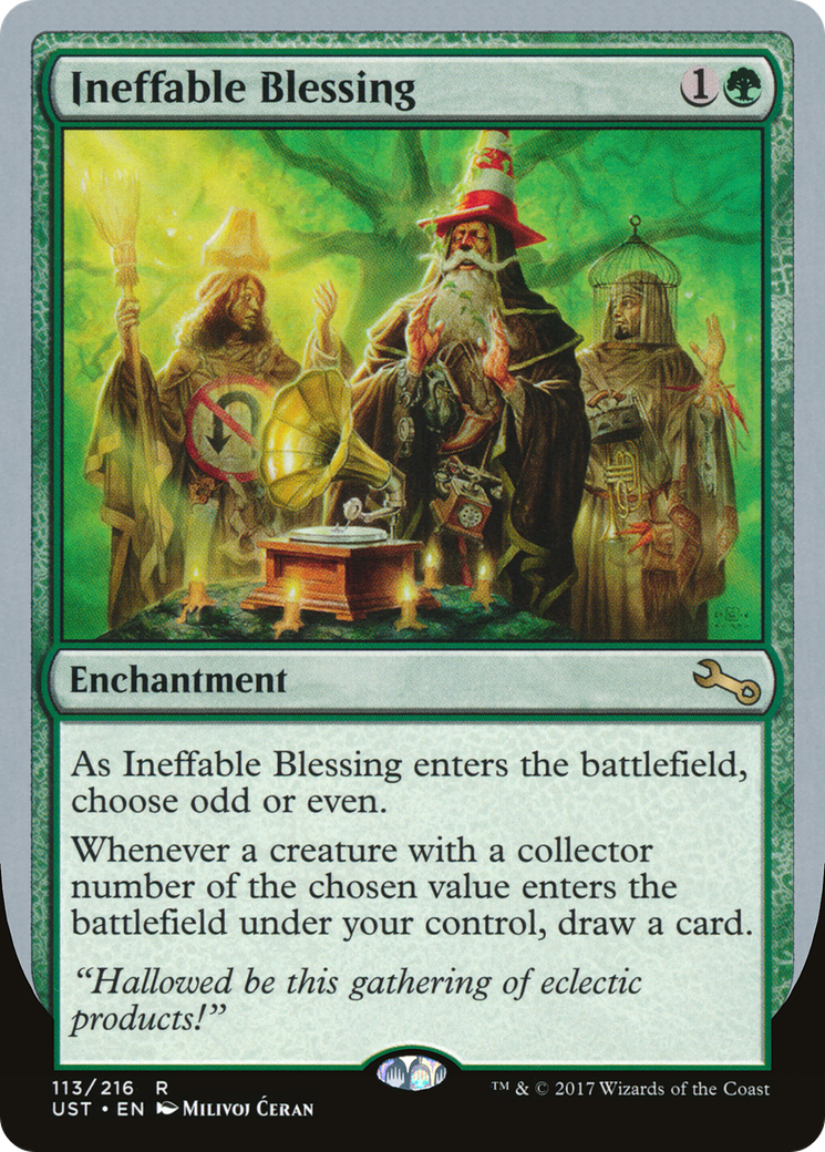 Ineffable Blessing (UST-113E) - Unstable Foil