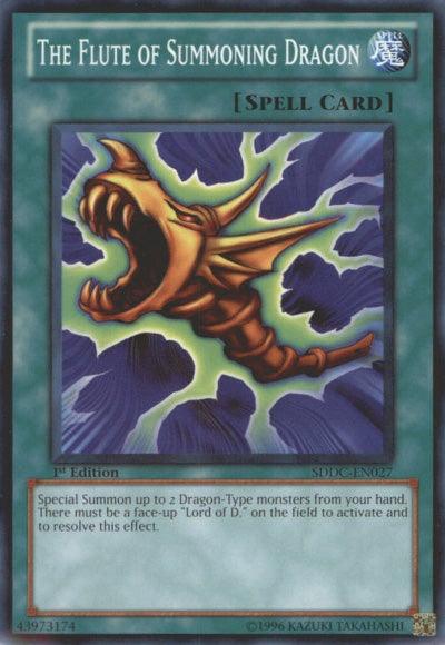 The Flute of Summoning Dragon [SDDC-EN027] Common - Josh's Cards