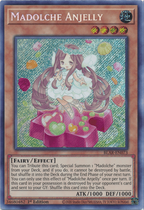 Madolche Anjelly [BLAR-EN073] Secret Rare - Josh's Cards