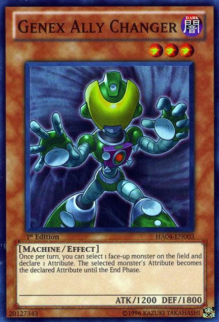 Genex Ally Changer [HA04-EN003] Super Rare - Josh's Cards