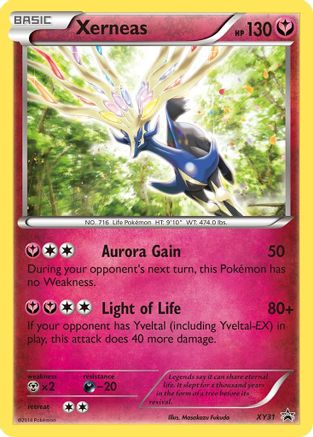 Xerneas [XY31] (XY Black Star Promos) Holofoil