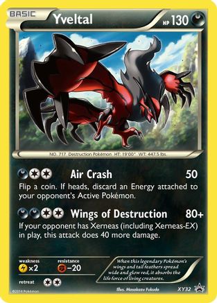 Yveltal [XY32] (XY Black Star Promos) Holofoil