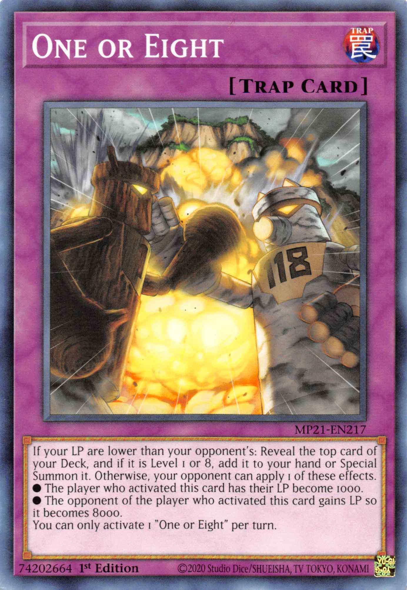 One or Eight [MP21-EN217] Common - Josh's Cards