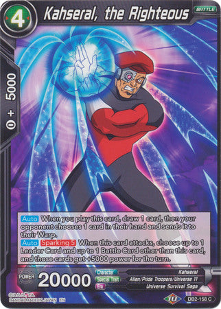 Kahseral, the Righteous (DB2-158) [Divine Multiverse] Parallel Foil