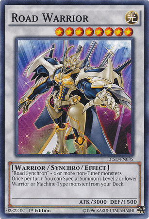 Road Warrior [LC5D-EN035] Common - Josh's Cards