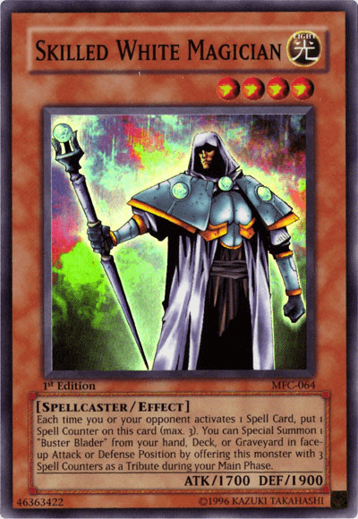 Skilled White Magician [MFC-064] Super Rare - Josh's Cards