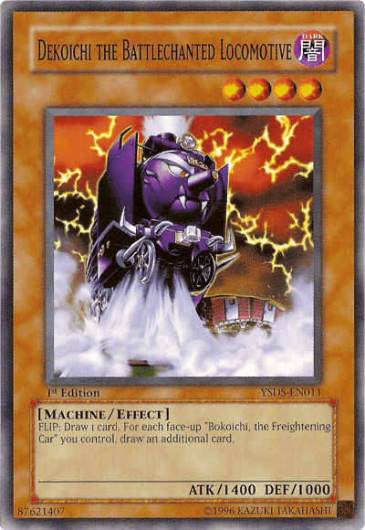 Dekoichi the Battlechanted Locomotive [YSDS-EN011] Common - Josh's Cards