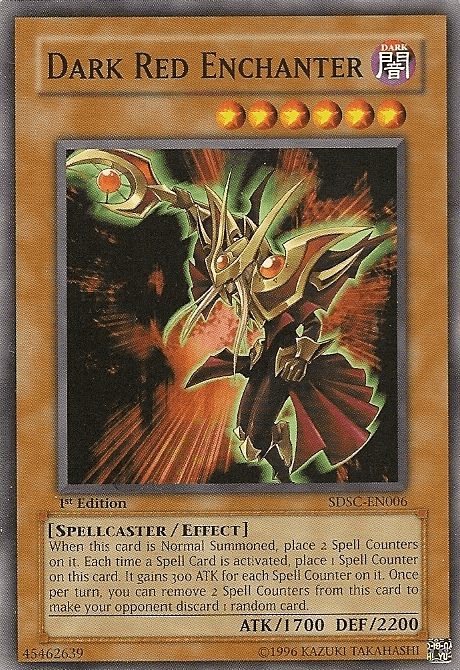 Dark Red Enchanter [SDSC-EN006] Common - Josh's Cards