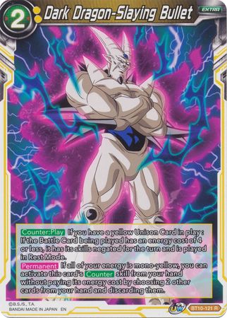 Dark Dragon-Slaying Bullet (BT10-121) [Rise of the Unison Warrior] Parallel Foil