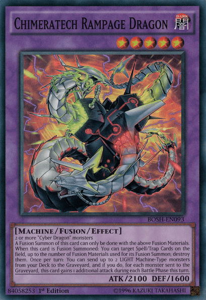 Chimeratech Rampage Dragon [BOSH-EN093] Super Rare - Josh's Cards