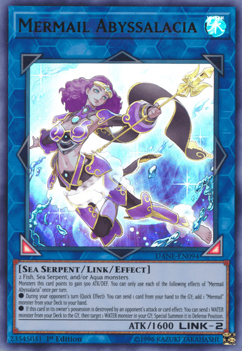 Mermail Abyssalacia [DANE-EN094] Ultra Rare - Josh's Cards
