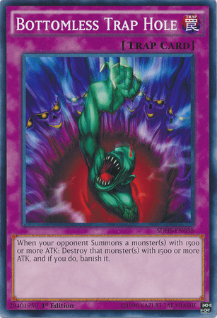 Bottomless Trap Hole [SDHS-EN038] Common - Josh's Cards
