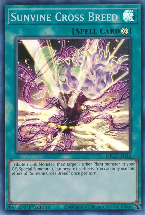 Sunvine Cross Breed [MP22-EN116] Super Rare - Josh's Cards