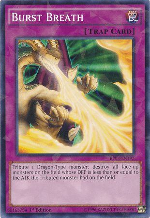 Burst Breath [BP03-EN193] Shatterfoil Rare - Josh's Cards