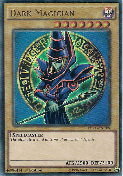 Dark Magician [YGLD-ENC09] Ultra Rare - Josh's Cards